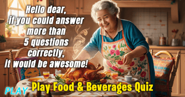Food Trivia Quiz