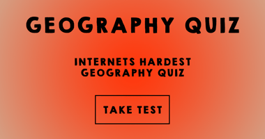 Geography Trivia Quiz