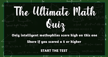 Math Trivia Quiz