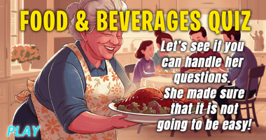 Food Trivia Quiz